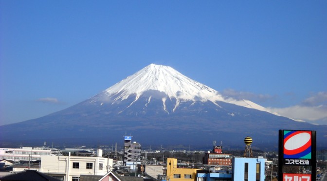 【2015年1月29日　今日の富士山】