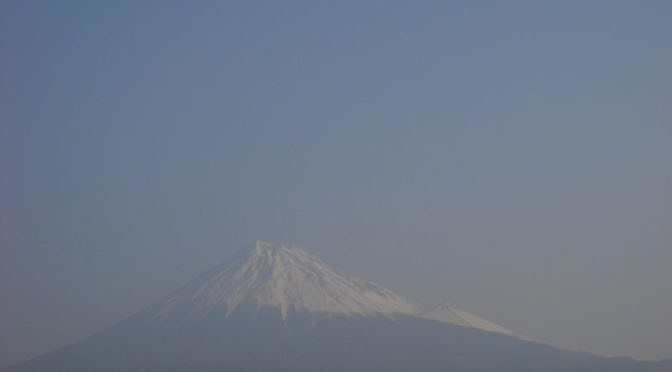 【2023年3月9日　今日の富士山】