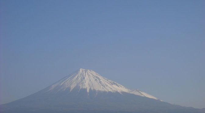 【2023年3月11日　今日の富士山】