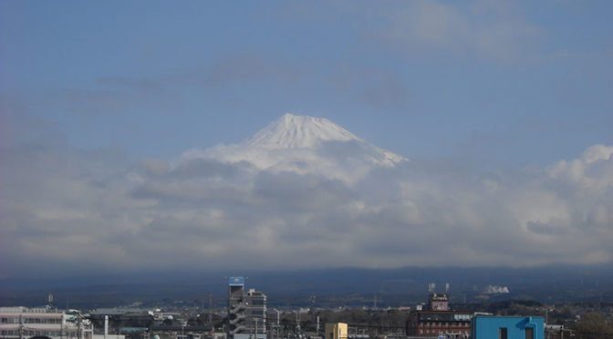 【2023年3月14日　今日の富士山】