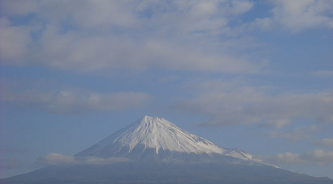 【2023年3月15日　今日の富士山】