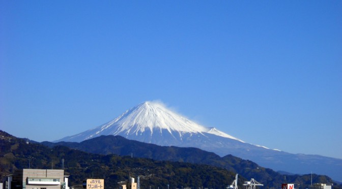 【2015年2月1日　今日の富士山】