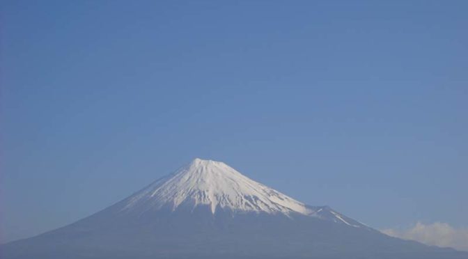 【2023年3月29日　今日の富士山】
