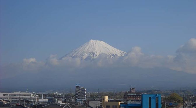 【2023年3月30日　今日の富士山】