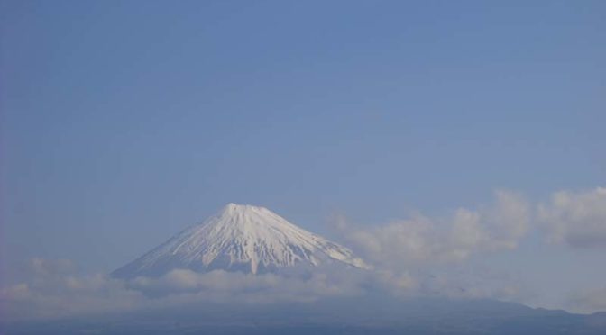 【2023年4月3日　今日の富士山】