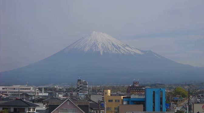 【2023年4月5日　今日の富士山】