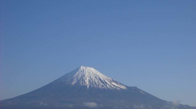 【2023年4月8日　今日の富士山】