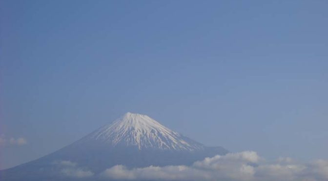 【2023年4月12日　今日の富士山】