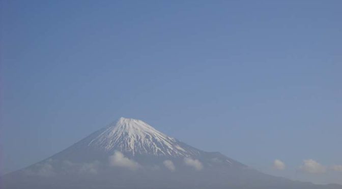 【2023年4月13日　今日の富士山】