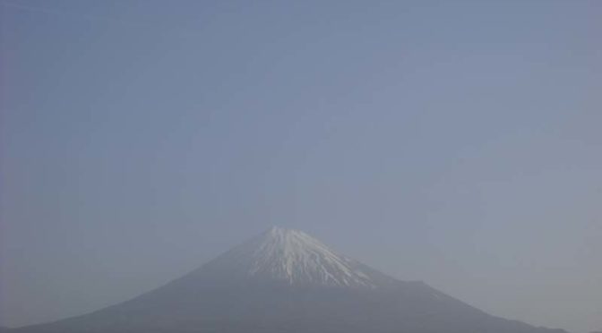 【2023年4月14日　今日の富士山】