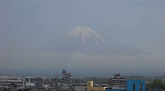 【2023年4月21日　今日の富士山】