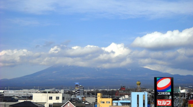 【2015年2月4日　今日の富士山】