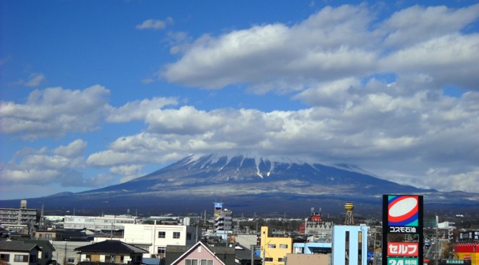 【2015年2月9日　今日の富士山】