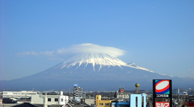 【2015年2月12日　今日の富士山】
