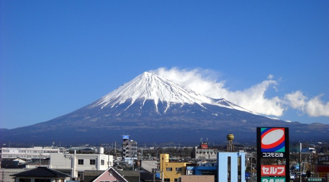 【2015年2月13日　今日の富士山】