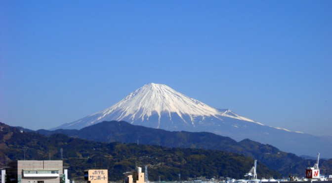 20150214富士市不動産のゆかりから見た富士山