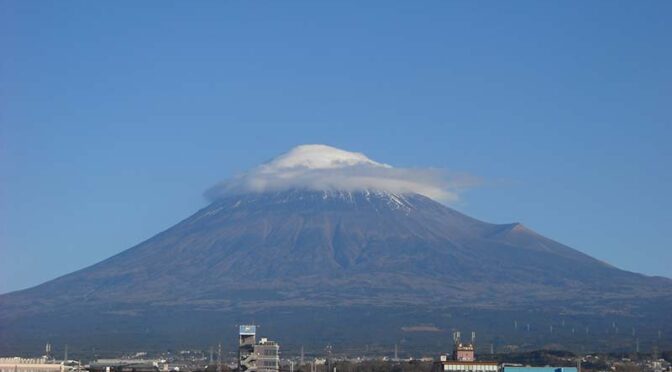 【2023年12月25日　今日の富士山】