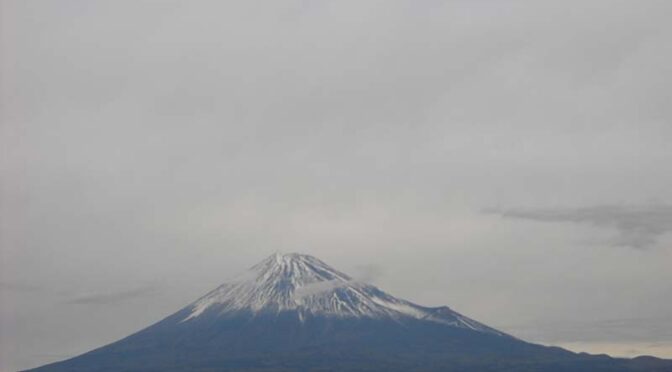 【2024年1月11日　今日の富士山】