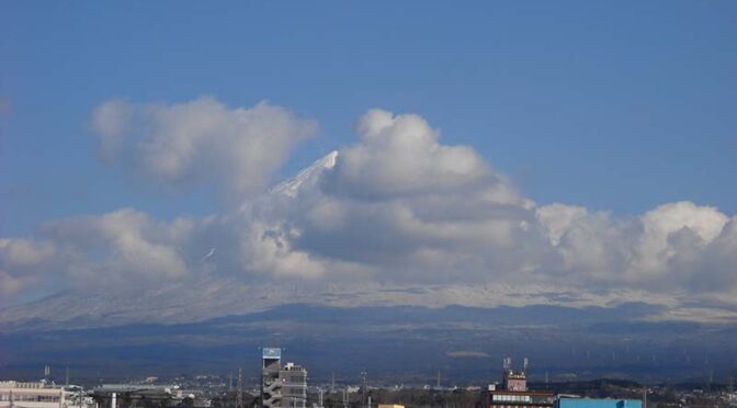 【2024年2月8日　今日の富士山】