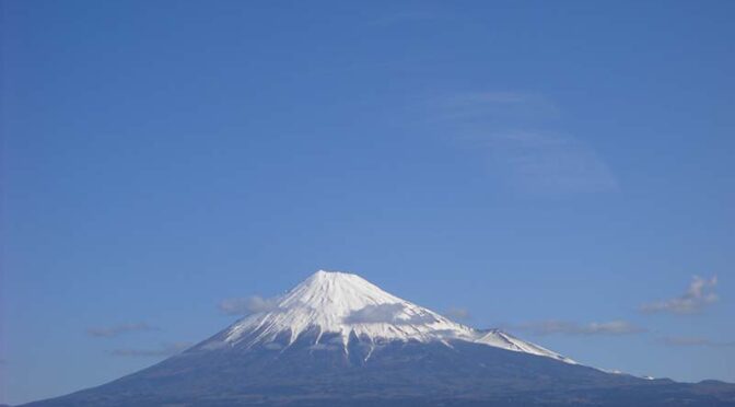 【2024年3月11日　今日の富士山】