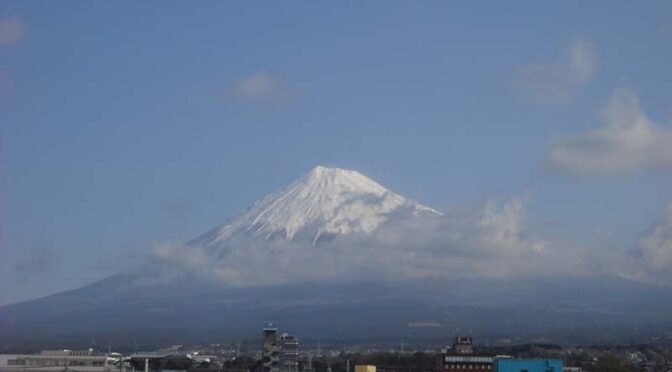【2024年3月18日　今日の富士山】