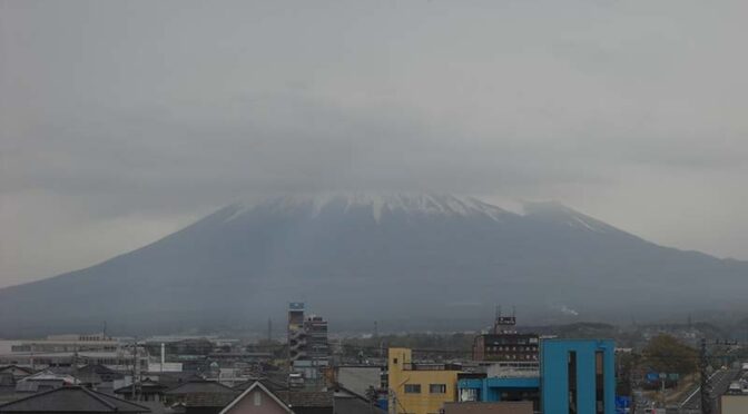 【2024年4月3日　今日の富士山】