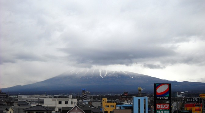 【2015年3月9日　今日の富士山】