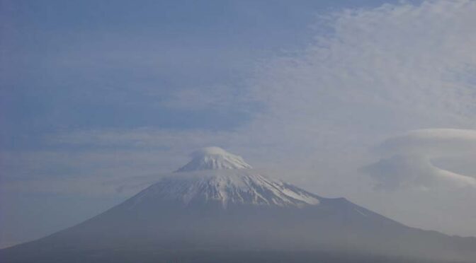 【2024年4月8日　今日の富士山】