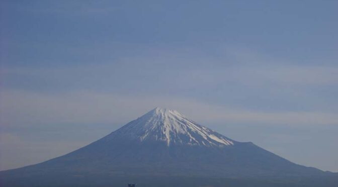 【2024年4月11日　今日の富士山】