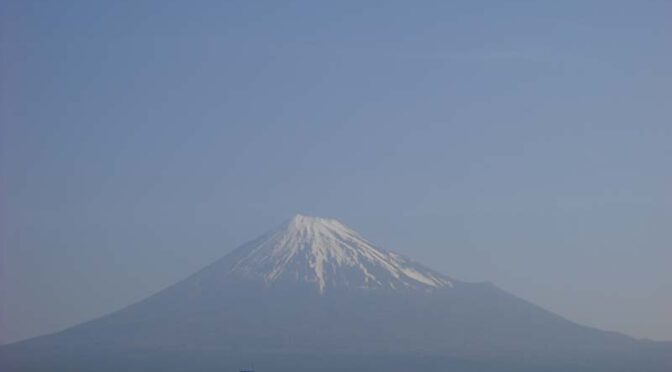 【2024年4月15日　今日の富士山】