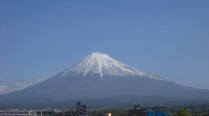 【2024年4月19日　今日の富士山】