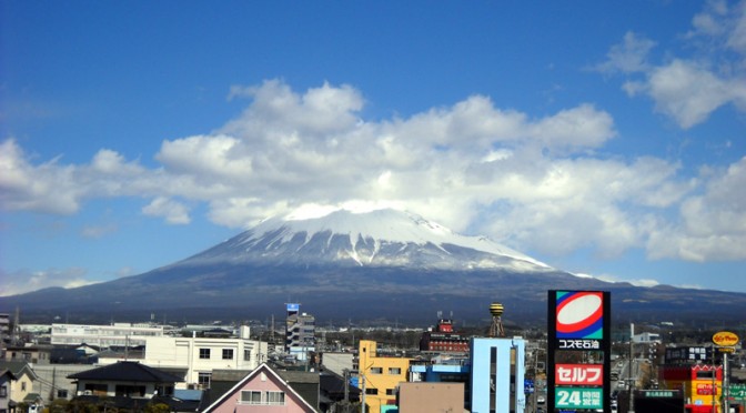 【2015年3月10日　今日の富士山】