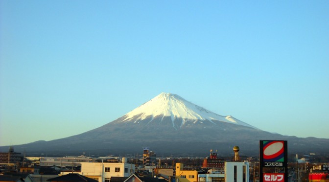 【2015年3月12日　今日の富士山】