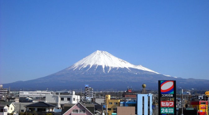 【2015年3月13日　今日の富士山】