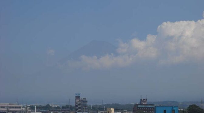【2024年7月22日　今日の富士山】