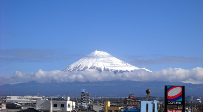 【2015年3月17日　今日の富士山】