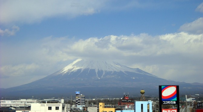 【2015年3月23日　今日の富士山】
