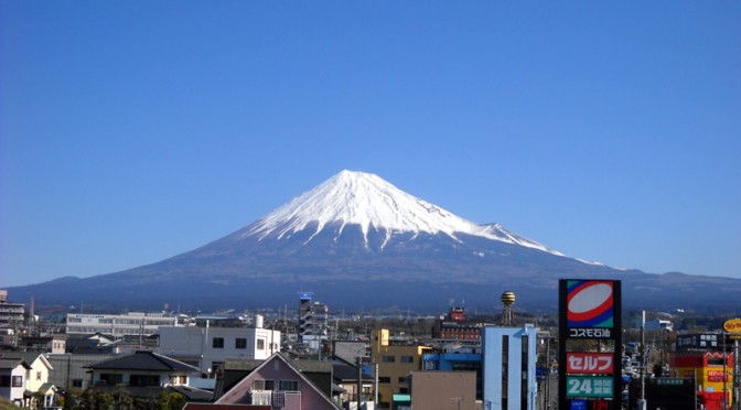 【2015年3月24日　今日の富士山】