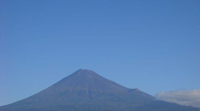 【2024年10月21日　今日の富士山】