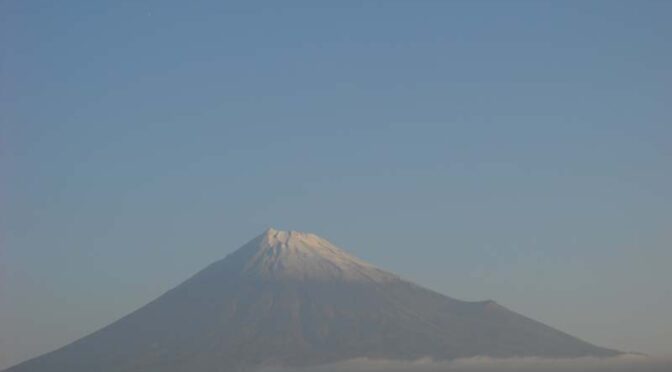 【2024年11月6日　今日の富士山】