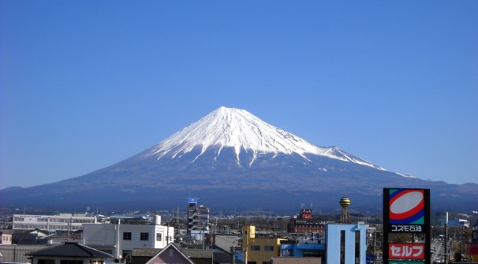 【2015年3月25日　今日の富士山】