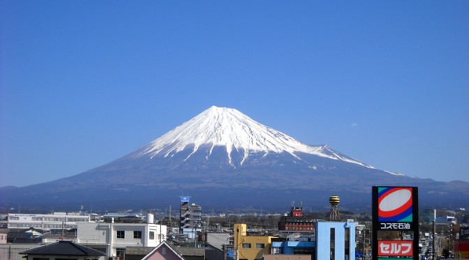 【2015年3月26日　今日の富士山】