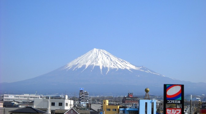 【2015年3月31日　今日の富士山】