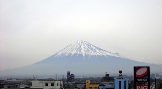 【2014年4月10日　今日の富士山】