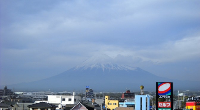【2015年4月17日　今日の富士山】