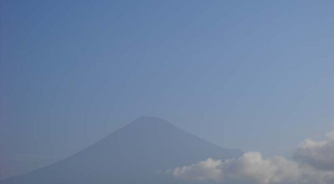 【2025年7月24日　今日の富士山】