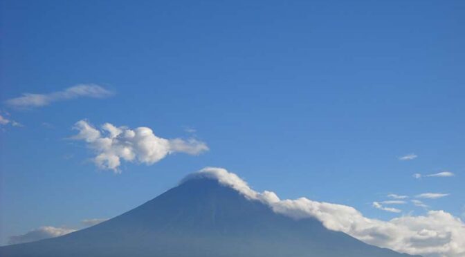 【2025年8月1日　今日の富士山】