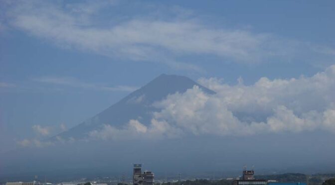 【2025年8月8日　今日の富士山】