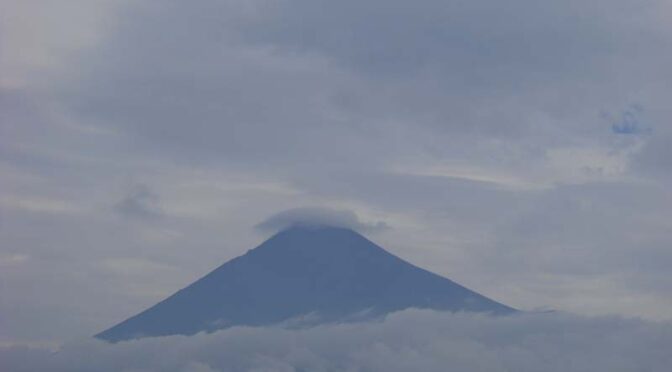 【2025年8月18日　今日の富士山】