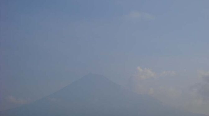【2025年8月21日　今日の富士山】